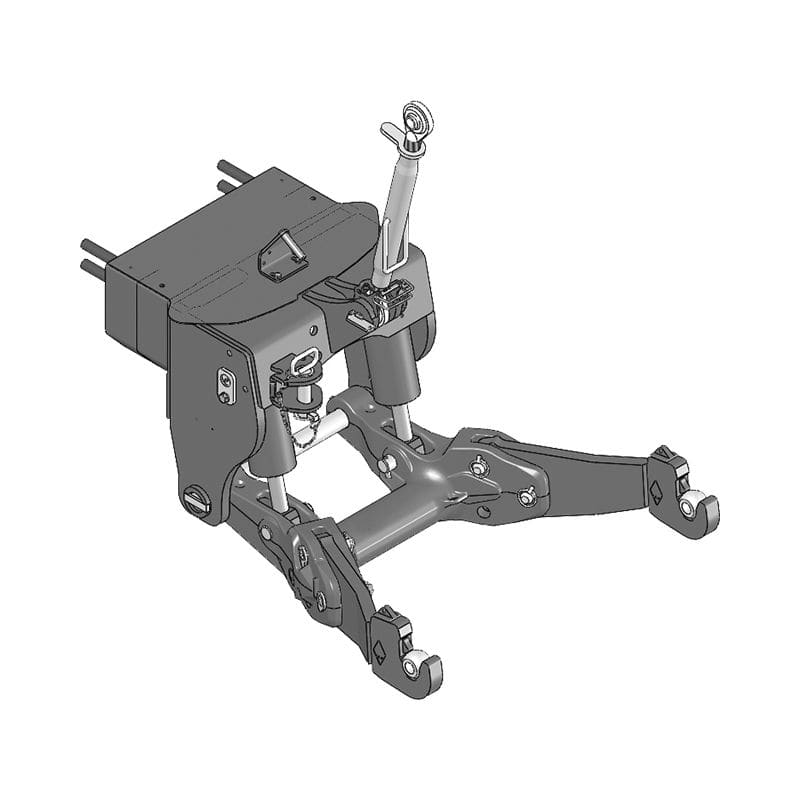 拖拉机前悬挂装置