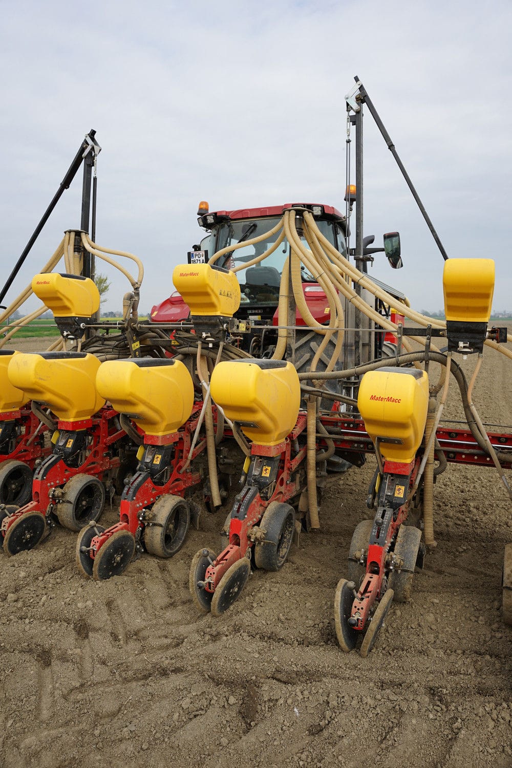 气动精密播种机- MS 8230 series - MaterMacc S.p.A. - 碟式/ 12行/ 折叠