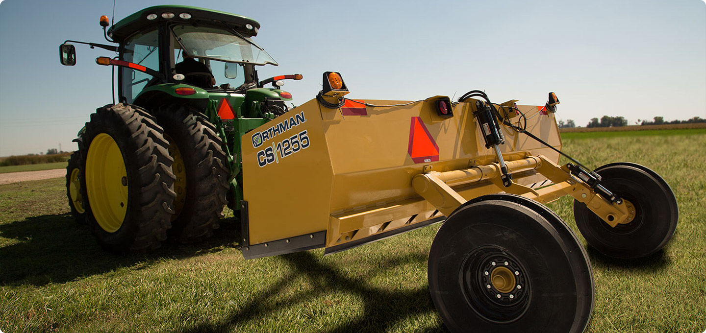 重型应用拖式铲运机 / 液压