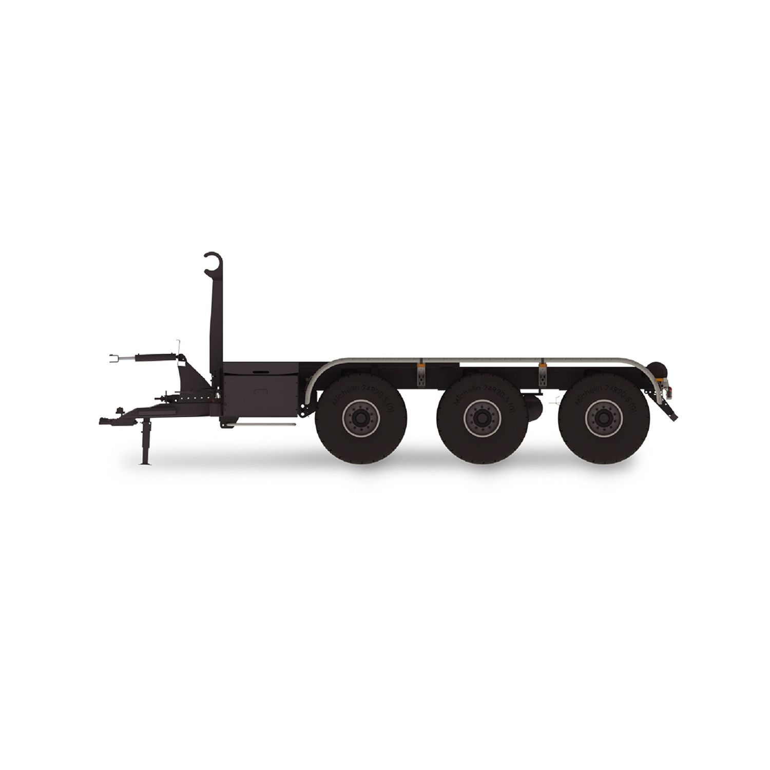随车吊拖车 - Cargo Compact HS 21000 XXL - Peeters Group - 倾卸式 / 农用 / 21吨