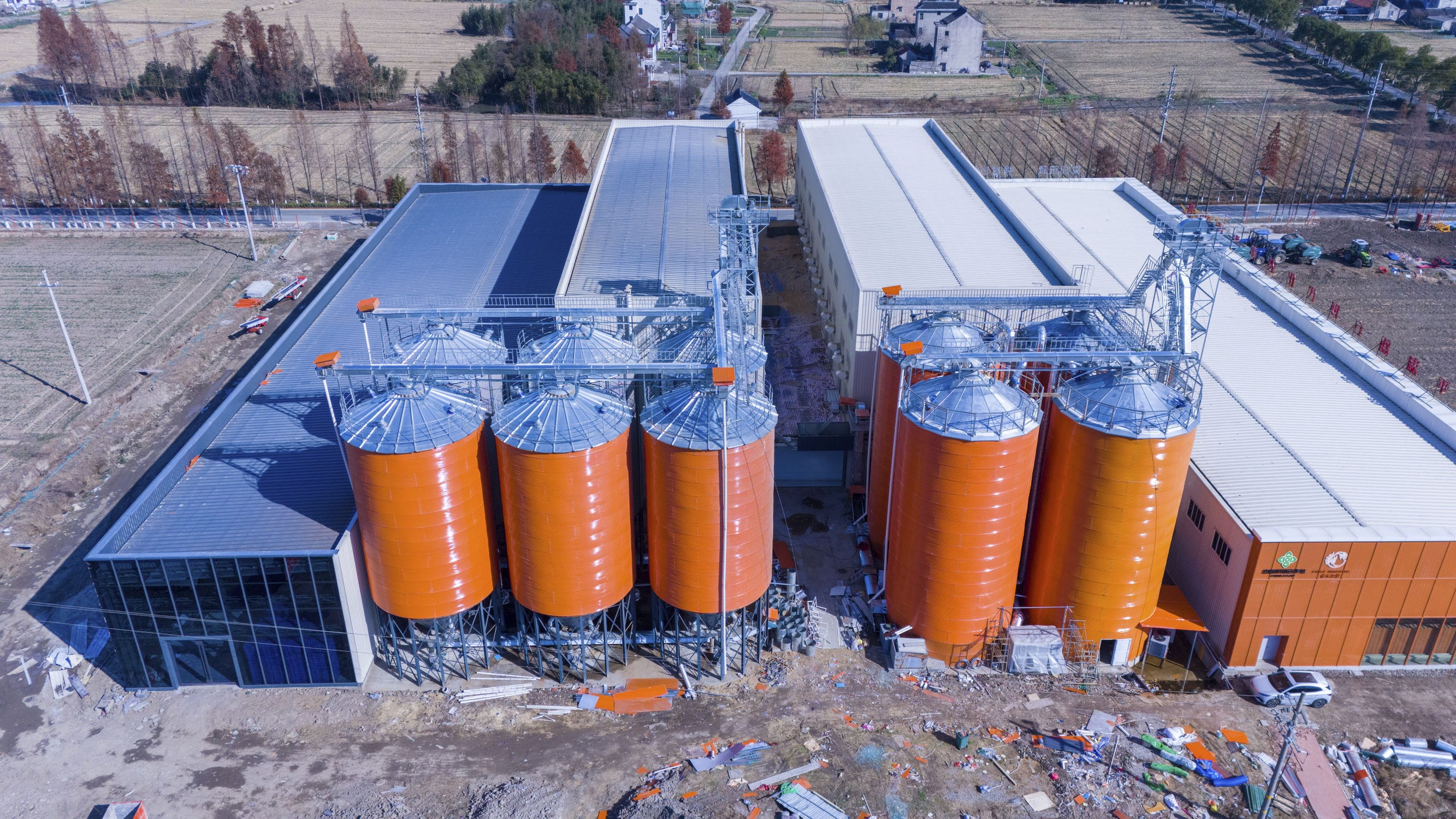 钢筒仓 - Dongying Fengtu Intelligent Storage Co., Ltd - 谷物 / 玉米 / 电镀钢
