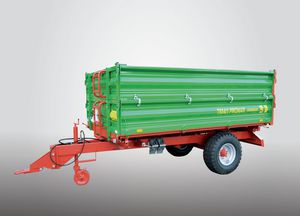 侧卸拖车