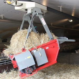 轨道草捆展开器 1