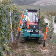 葡萄砧木起苗树机