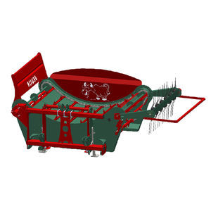 悬挂式草捆展开器