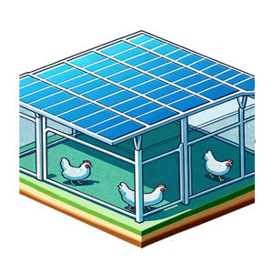 畜牧养殖农光互补结构