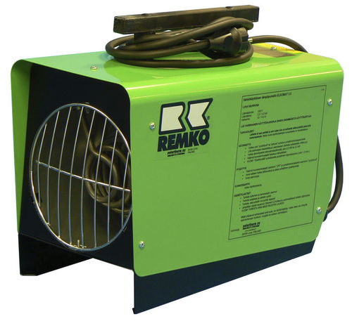电动空气加热器 - Remko Elkomat - Polartherm Oy - 手提式 / 农用建筑