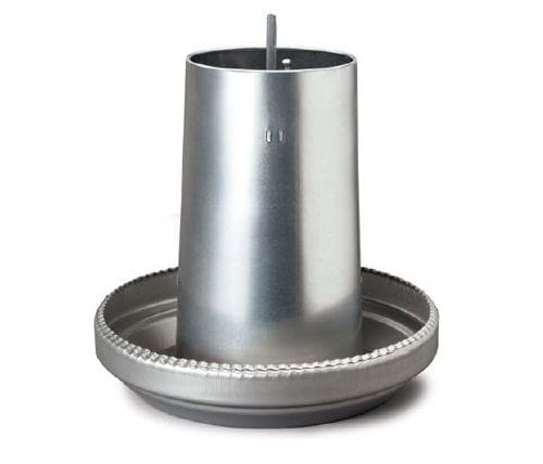 火鸡漏斗喂食器 -  127/AA - River Systems - 镀锌钢 / 多入口