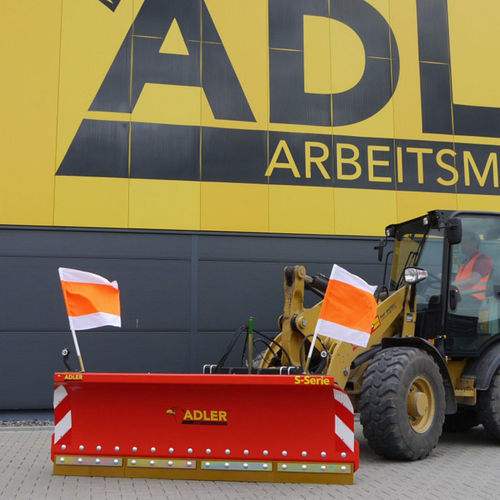 直线型除雪铲 - S series - ADLER Arbeitsmaschinen GmbH & Co. KG - 液压调节
