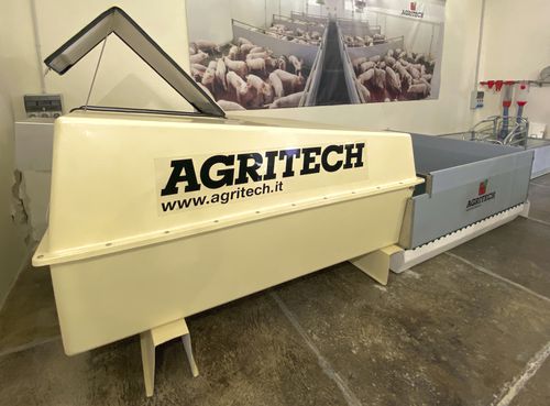 畜牧养殖饲养笼舍 - FIBERBOX120 - AGRITECH S.R.L. - 猪崽 / 独立型 / 钢