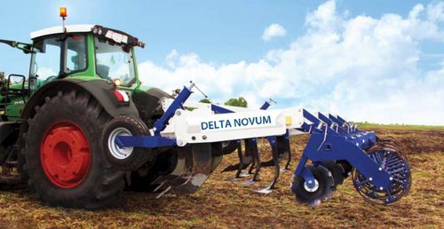 带测距轮深松机 - DELTA  - Agrokraft GmbH - 三点悬挂 / 带滚筒