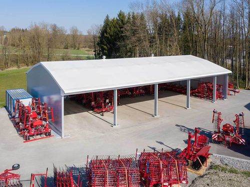 农业机械仓库建筑 - AGROTEL GmbH - 用于干草 / 多用途 / 模块化