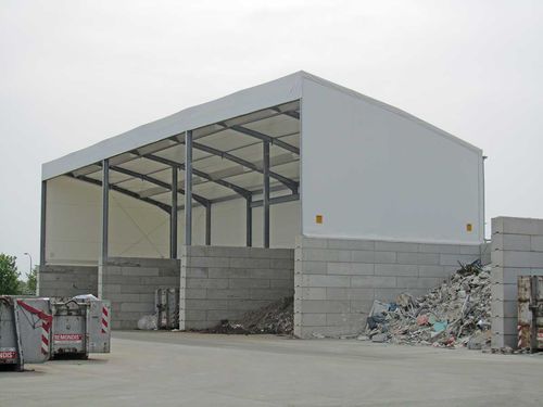 多用途仓库建筑 - AGROTEL GmbH - 模块化 / 可拆卸 / 可移动