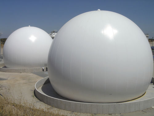生物气体罐 - AGROTEL GmbH - 带储气罐 / 仓储