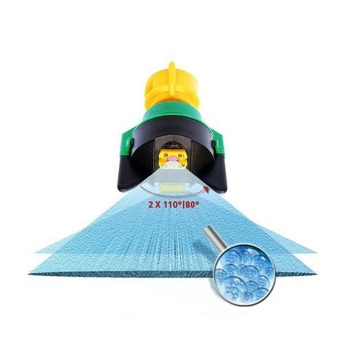 陶瓷喷嘴 - TurboDrop® TD-DF Standard - agrotop GmbH/安格罗特普 - 塑料 / 双扁平扇形喷嘴 / 文丘里