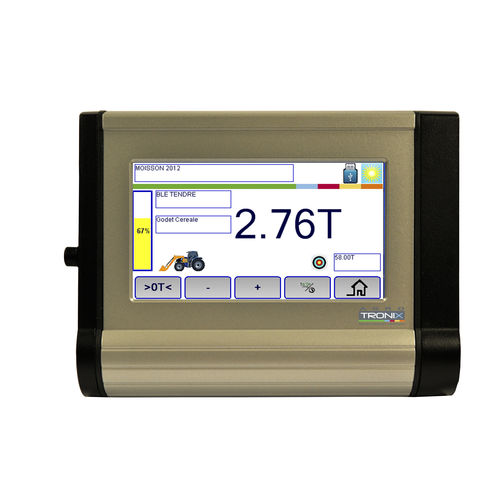 嵌入式重量指示器 - Pesée 200 HD - AGROTRONIX S.A. - 拖拉机