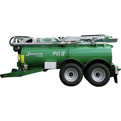 双车轴有机肥抛撒车 - PG II Series - SAMSON AGRO A/S - 3车轴 / 真空