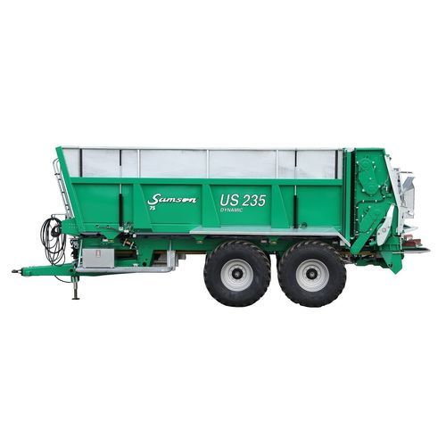 牵引式有机肥抛撒车 - US series - SAMSON AGRO A/S - 垂直喷洒 / 双车轴 / 3车轴