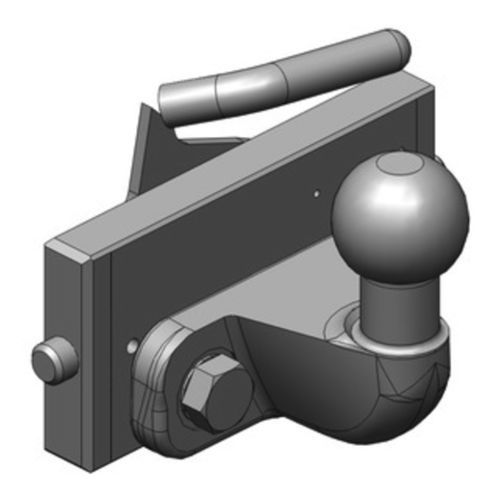 拖拉机拖球 - 00.508.06.0-A02 - SCHARMÜLLER GesmbH & Co. KG - 可调节