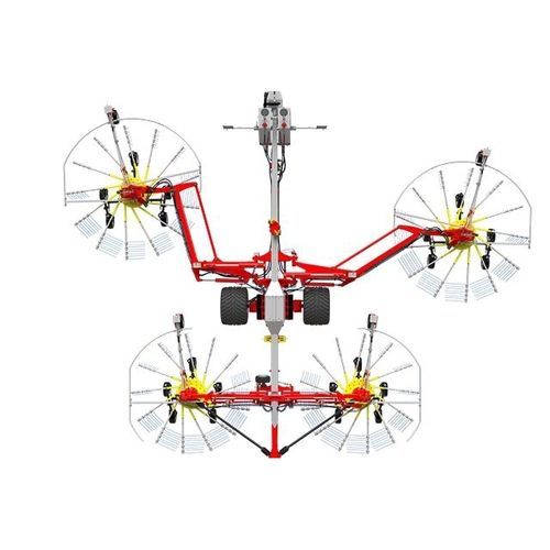 旋转搂草机 - TOP C series - PÖTTINGER Landtechnik GmbH - 中央堆放式 / 多转子