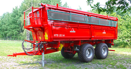 倾卸式拖车 - HTS series - ANNABURGER Nutzfahrzeug GmbH - 3车轴 / 串列轮轴 / 农用