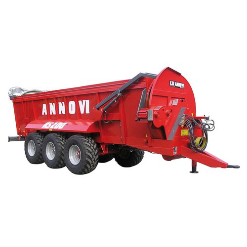 牵引式撒肥机 - RS 200 - Annovi F.lli di Annovi Marino srl - 涡轮 / 3车轴