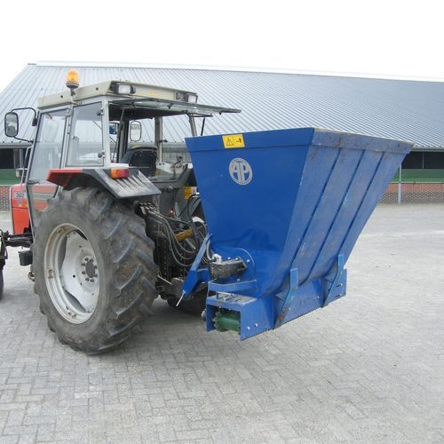 铺床铲斗 - AS series - AP Machinebouw B.V. - 带分配器