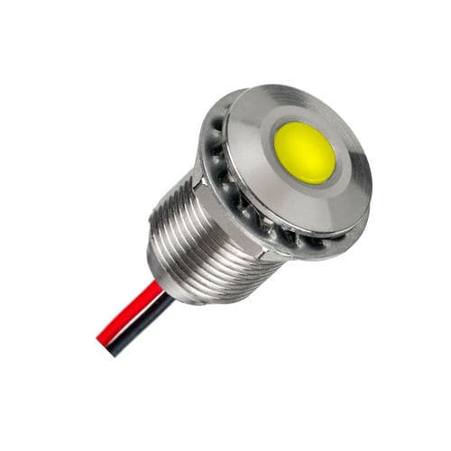 LED信号灯 - Q10F5SXXHY02E - APEM GmbH - 黄色 / 固定 / 带有线缆