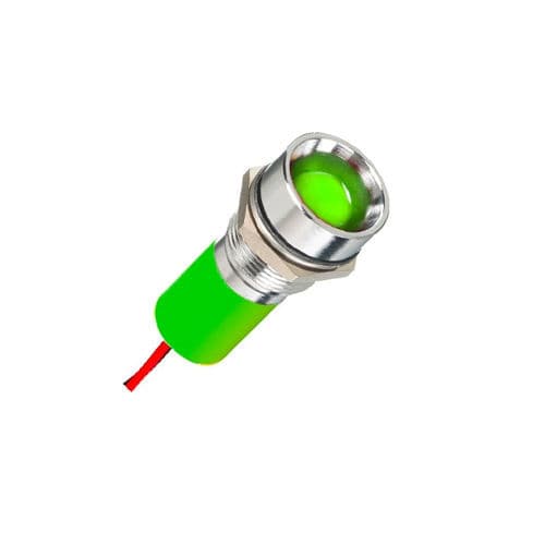 LED信号灯 - Q12R3CXXSG220E - APEM GmbH - 绿色 / 固定 / 带有线缆