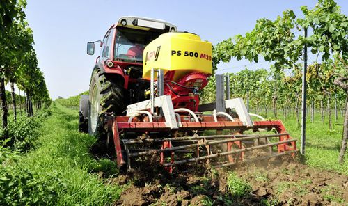 安装在开穴播种器上施肥机 - PS 500 M2 D - APV - Technische Produkte GmbH/阿伯伟 - 固体