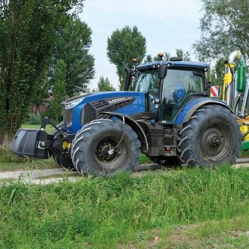 无级变速拖拉机 - 7 series - Landini - 6气缸 / 带驾驶室 / 四轮驱动