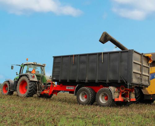 随车吊拖车 - BIGAB 20-24 - AS FORS MW - 倾卸式 / 悬挂式 / 双车轴