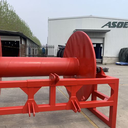 灌溉软管卷盘 - Deployer system - Asoe Hose Manufacturing Inc.