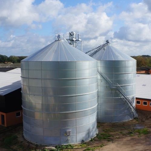谷物筒仓 - 388/8 - Assentoft Silo - 金属 / 圆形