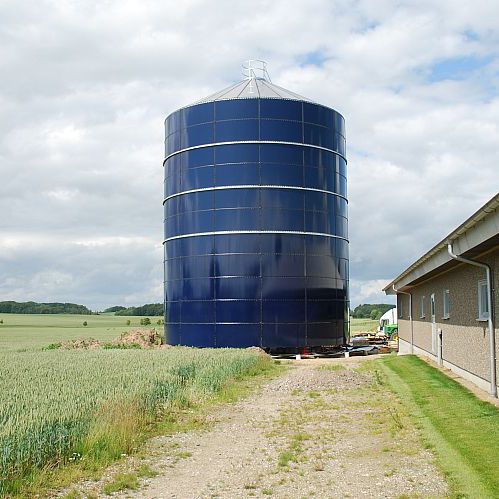 谷物筒仓 - 850/9 - Assentoft Silo - 钢 / 电镀钢 / 圆形