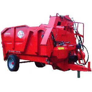 牵引式秸秆吹送机 - P 8000 - Atelier 3T - 喂料 / 圆形草捆 / 饲料