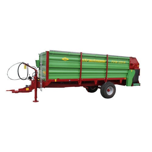 牵引式草料吹送垫床机 - FVW series - B. Strautmann & Söhne GmbH u. Co. KG - 喂料 / PTO驱动