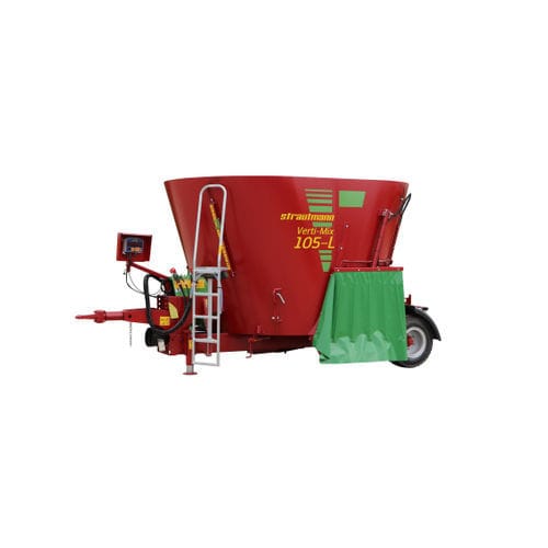立式螺杆搅拌机 - Verti-Mix L - B. Strautmann & Söhne GmbH u. Co. KG - 牵引式 / 侧边卸载 / 单螺杆