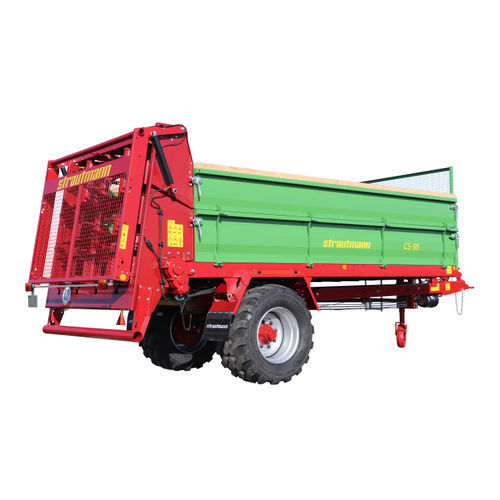 牵引式撒肥机 - CS series - B. Strautmann & Söhne GmbH u. Co. KG - 垂直喷洒 / 单车轴 / 双车轴
