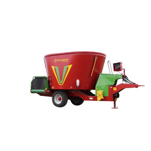 立式螺杆搅拌机 - Verti-Mix - B. Strautmann & Söhne GmbH u. Co. KG - 牵引式 / 侧边卸载 / 单螺杆