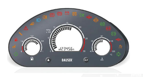数字仪表板 - 813 - BAUSER GmbH & Co. KG - 拖拉机 / 带显示器 / 背光
