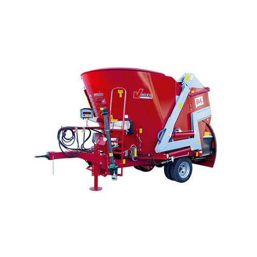 立式螺杆搅拌机 - V-MIX FILL PLUS LS - Bernard van Lengerich Maschinenfabrik GmbH & Co. KG/德国BVL倍威力TMR - 牵引式 / 侧边卸载 / 单螺杆