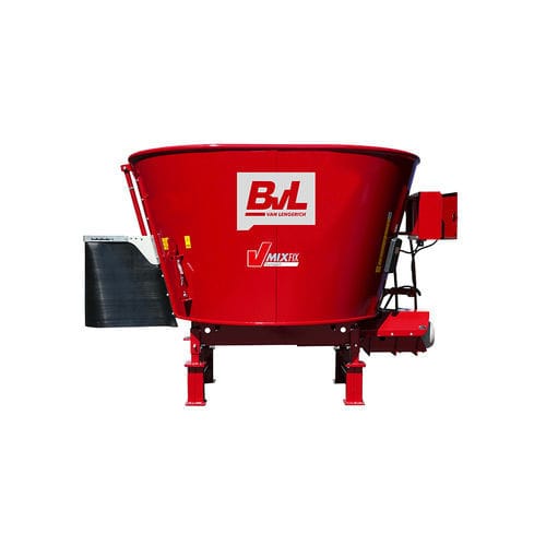立式螺杆搅拌机 - V-MIX FIX COMPACT - Bernard van Lengerich Maschinenfabrik GmbH & Co. KG/德国BVL倍威力TMR - 固定式 / 侧边卸载 / 单螺杆