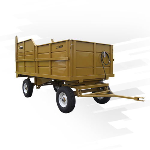 自卸拖车 - RVH-4205 SERIE - Bison - 双车轴 / 农用 / 牲畜饲料
