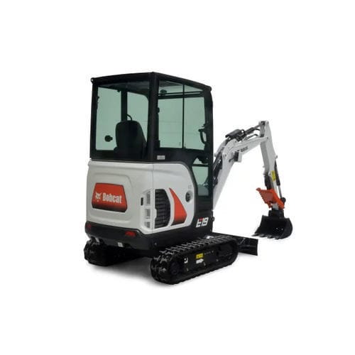 履带挖掘机 - E19 - Bobcat Emea - 液压 / 带挡板 / 紧凑型