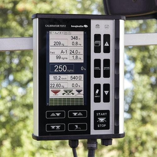 播撒器控制系统 - CALIBRATOR TOTZ - BOGBALLE A/S - GPS / 数字 / 触摸屏