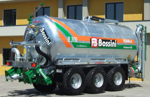 3车轴泥肥抛洒机 - B3 300   - BOSSINI s.r.l. - 真空