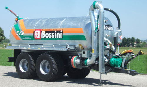 双车轴泥肥抛洒机 - B2 200   - BOSSINI s.r.l. - 真空