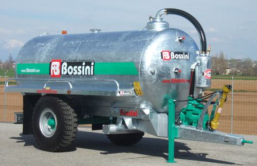 单车轴泥肥抛洒机 - B1 80   - BOSSINI s.r.l. - 真空