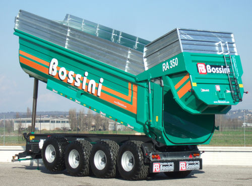 自卸拖车 - RA4 200/9       - BOSSINI s.r.l. - 4车轴 / 农用 / 液压制动